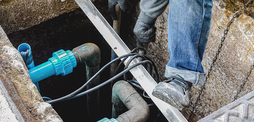 Zoeller Sewage Ejector Pump System in Woodmere